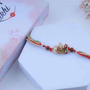Shiva Rakhi Handcrafted Beads Rakhi
