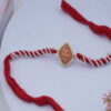 Rooh Pearl-Studded Kundan Rakhi Online