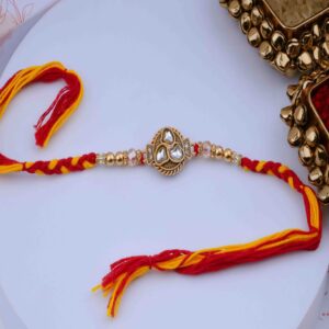 Antique Designer Mauli Rakhi for Brother