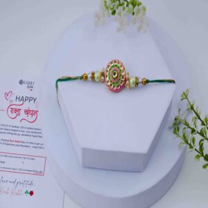Buy Meenakari Rakhi Online for Brother